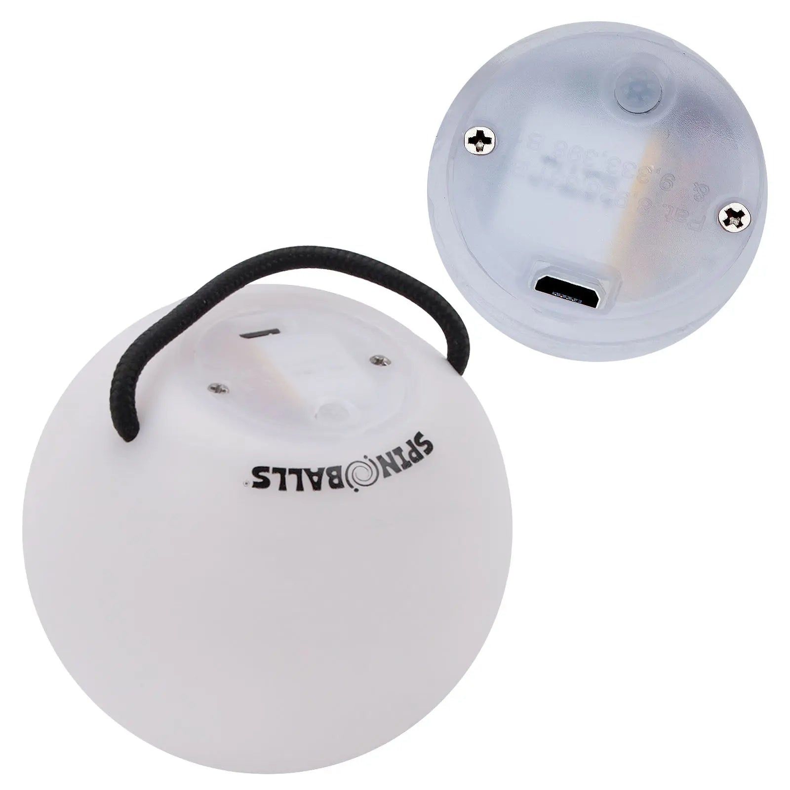 Spinballs Glow. 0 LED Rechargeable Poi Set R9