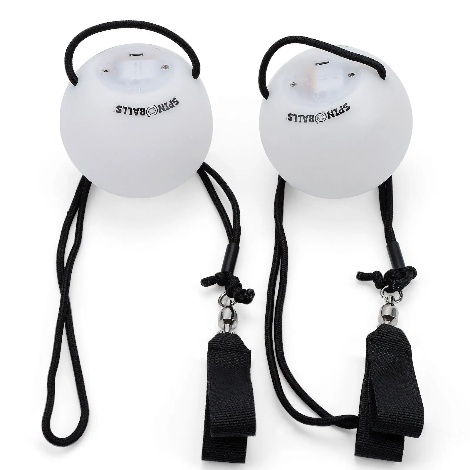 Spinballs Glow. 0 LED Rechargeable Poi Set R9