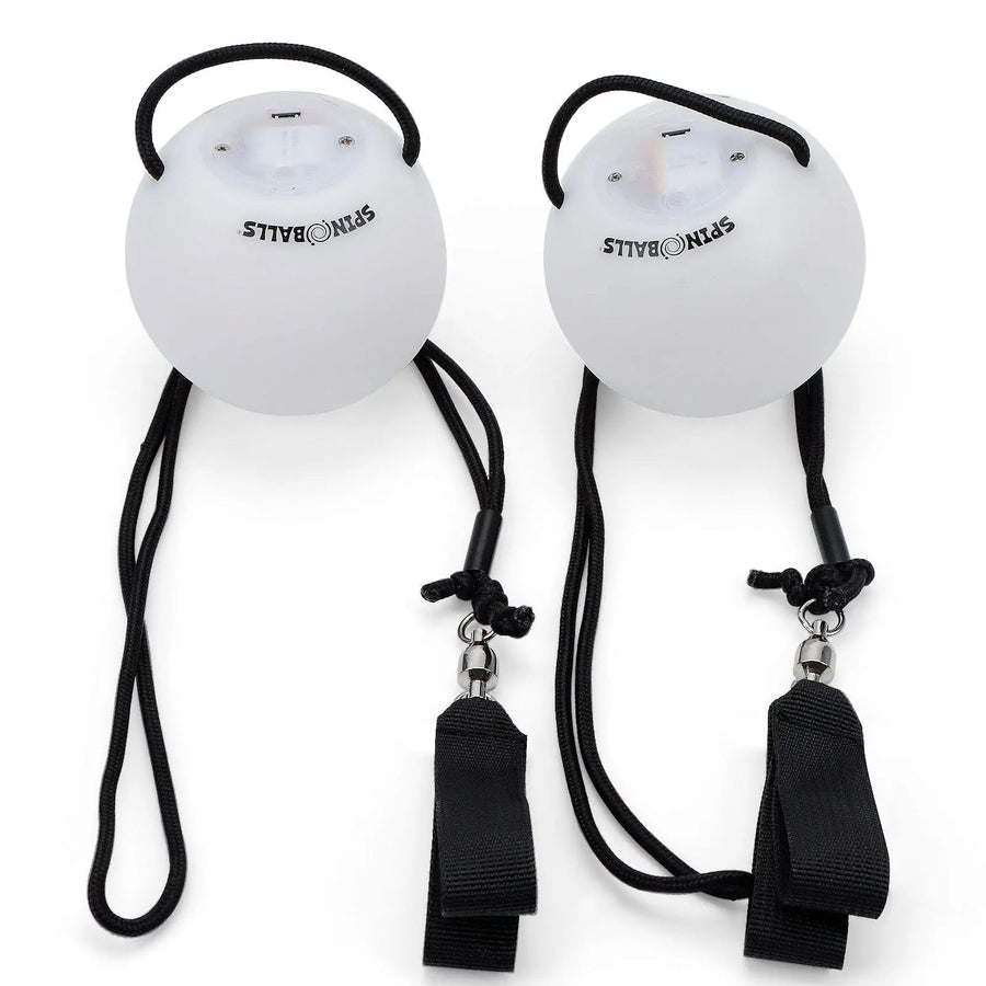 Spinballs Glow. 0 LED Rechargeable Poi Set R9