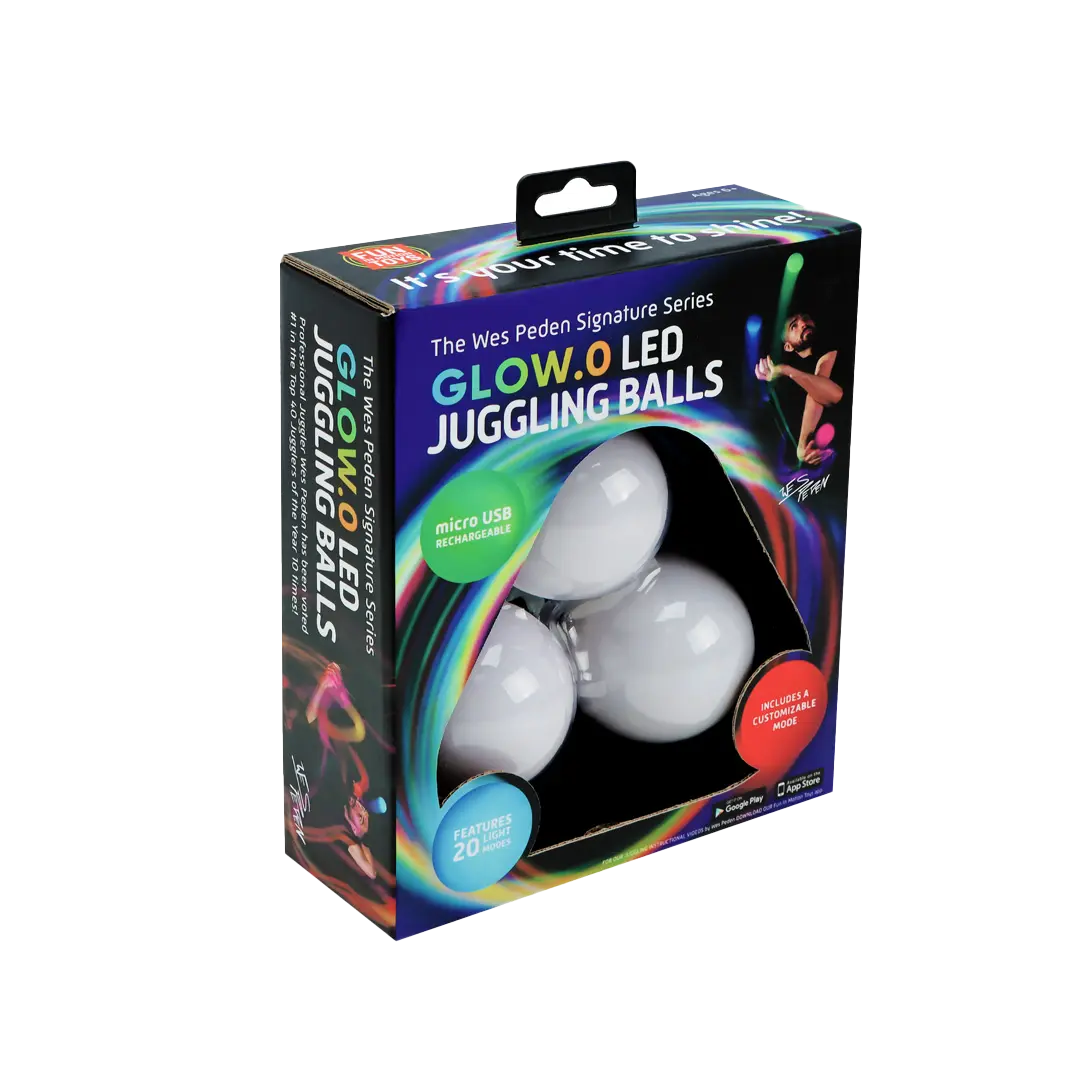 Wes Peden Glow.0 Juggling Balls E2