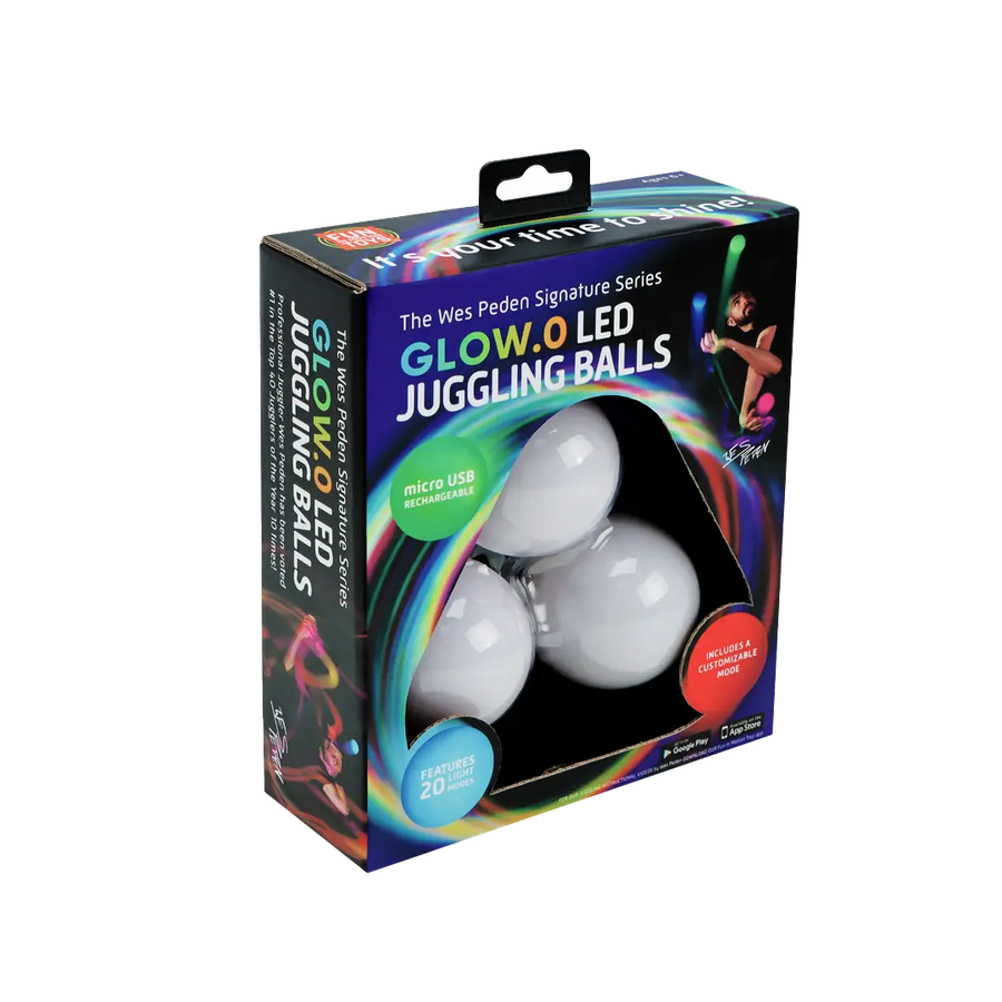 Wes Peden Glow.0 Juggling Balls E2